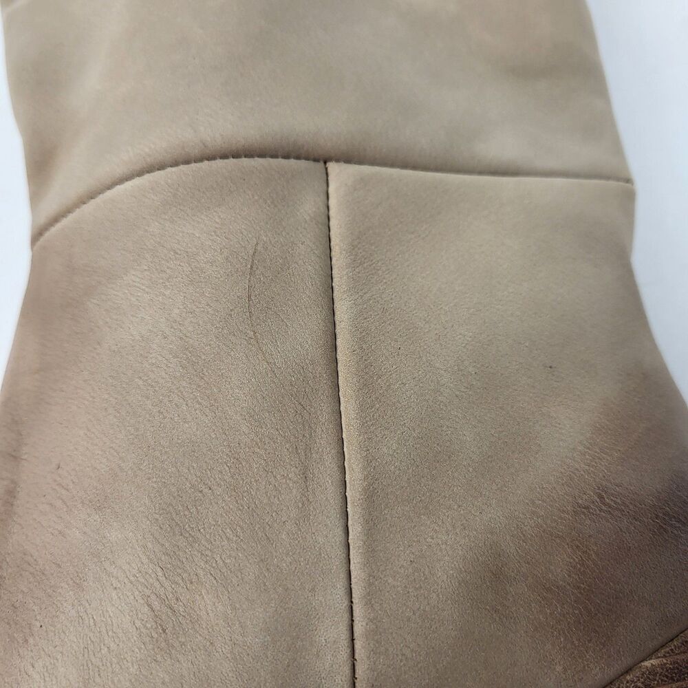STEVE MADDEN CROFT TAN Women's LEATHER KNEE HIGH BOOTS SIZE 9.5W - Picture 14 of 16